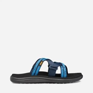 Teva Voya Slide Damen Sandalen Blau (Österreich)